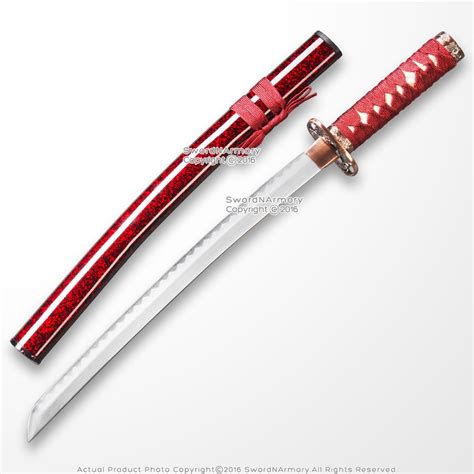24 Wakizashi Size Japanese Style Samurai Sword Short Katana Decoration