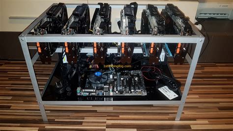 The ethereum network has its own blockchain. Aluminum Mining Rig Open-Air Frame - 1st Mining Rig
