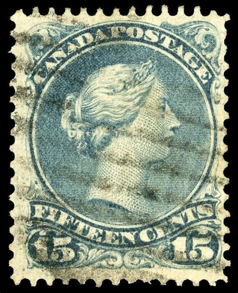 Buy Canada 30xxa Queen Victoria 1868 15¢ Precancelled No 30b