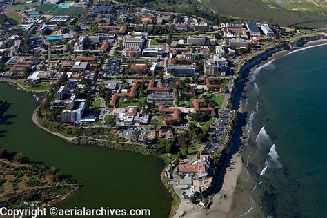 Aerial Photograph Of The University Of California Santa Barbara Campus Santa Barbara
