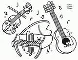 Coloring Instruments Pages Instrument Musical Music Clipart Drawing Getdrawings Printable Popular Library sketch template