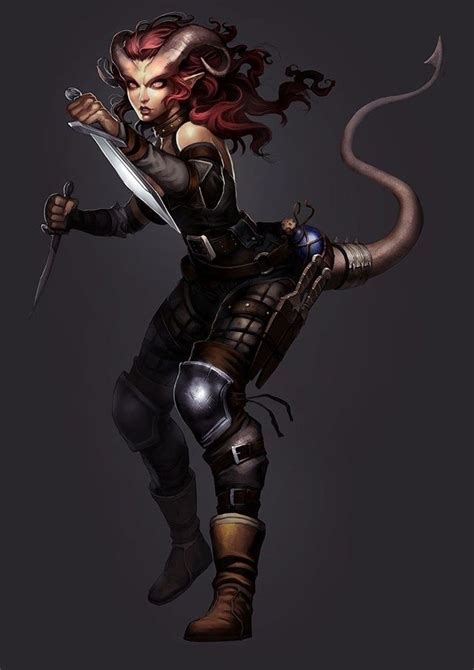 Alicewhitemoon Tieflings Tiefling Female Dungeons And Dragons Characters Concept Art