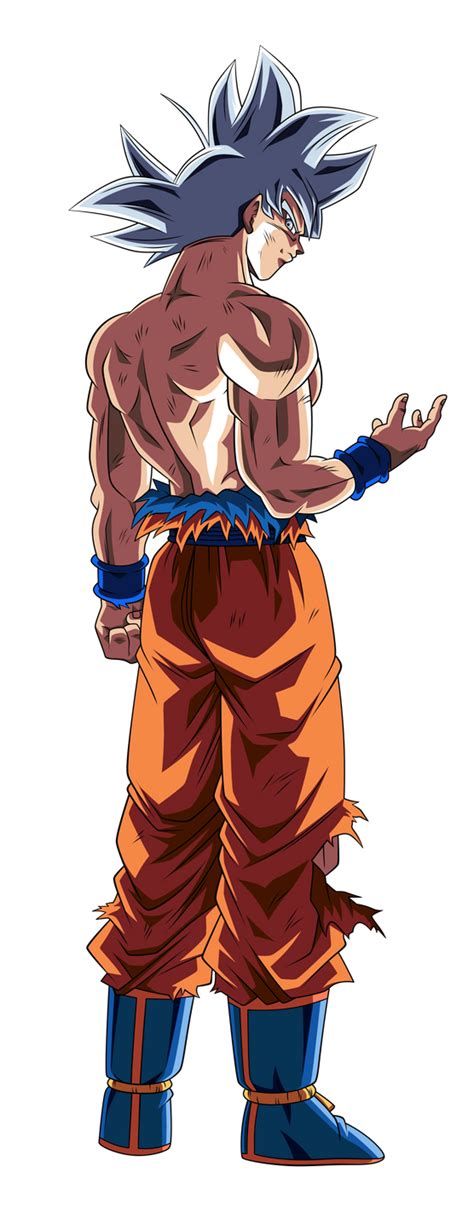 Goku Ultra Instinto Dominado Render 1 Alt1 By Ssjrose890 On