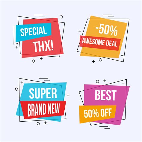 Special Offer Labels And Banners 223987 Vector Art At Vecteezy