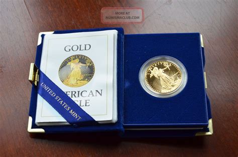 American Eagle 50 One Ounce Proof Gold Bullion Coin 1986 W