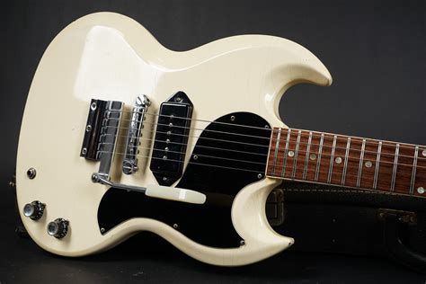 1966 Gibson SG Junior Polaris White GuitarPoint