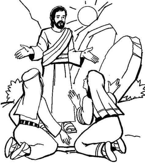 Jesus Empty Tomb Coloring Pages At Free Printable