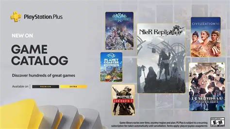 Playstation Plus September Game Catalog Announced
