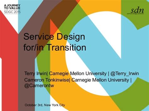 Service Design Forin Transition Cameron Tonkinwise And Terry Irwin