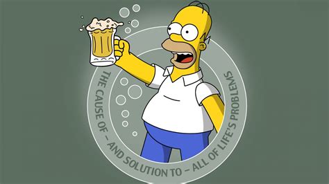 Fond Décran Illustration Dessin Animé Les Simpsons Homer Simpson