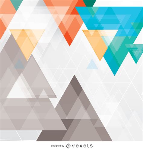 Abstract Triangles Backdrop Vector Download