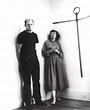 Pollock y su esposa Lee Krasner