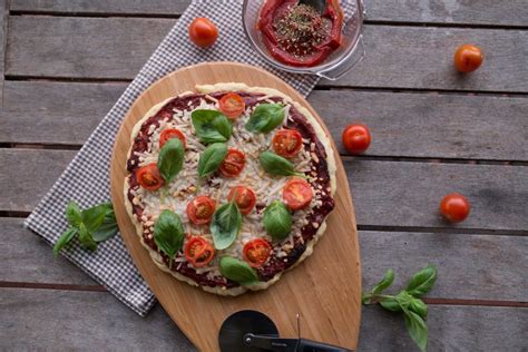 Simplistic Margherita Pizza Vegan Gluten Free True Great Vegan