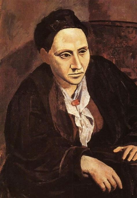 Gertrude Stein Detail 19056 Pablo Picasso Picasso Portraits