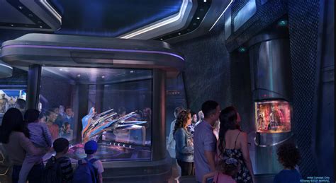 Concept Art New Look At Queue For Guardians Of The Galaxy Cosmic