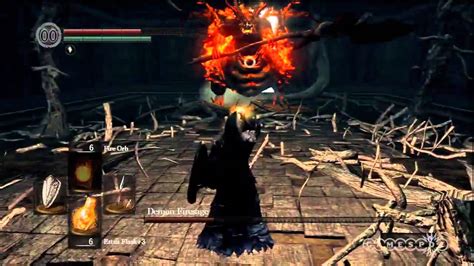 Dark Souls Boss Fight Demon Firesage Gameplay Movie Ps3