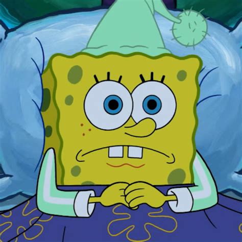 Nickelodeon Spongebob Cant Sleep Relatable Scene