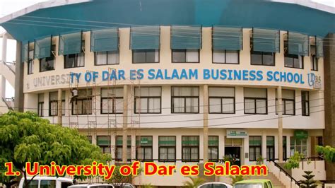 Top 10 Universities In Tanzania Youtube