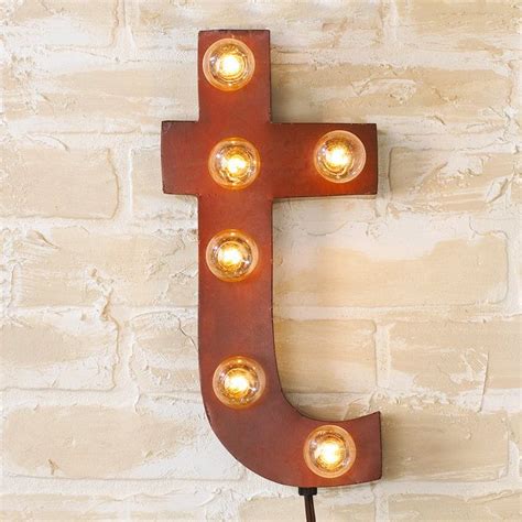 Vintage Style Sign Letters Sconce Shades Of Light Shades Of Light