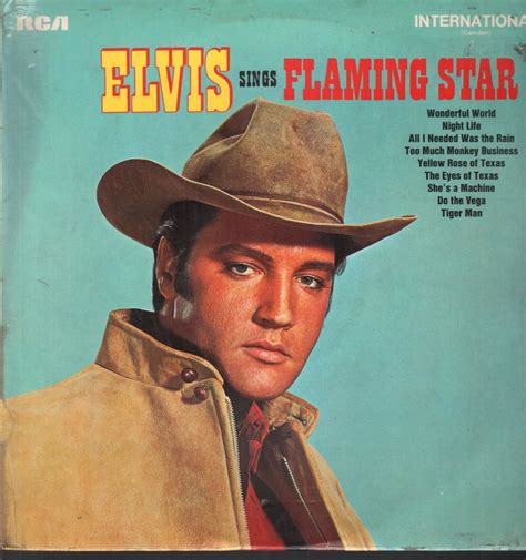 Page 2 Elvis Presley Flaming Star Vinyl Records Lp Cd