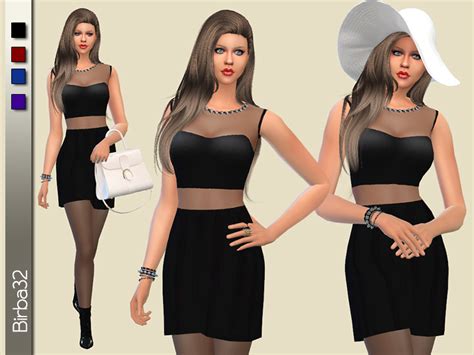 Sims 4 Ccs The Best Dress By Birba32