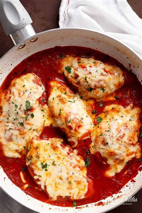 Mozzarella Chicken In Tomato Sauce Cafe Delites Low Carb Recipes