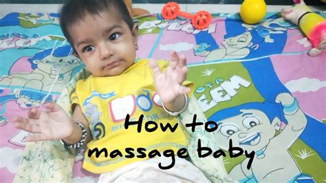How to Massage a Newborn baby बचच क मलश कस कर YouTube