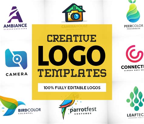 26 Creative Logo Design Templates For Inspiration 70 Graphic Design