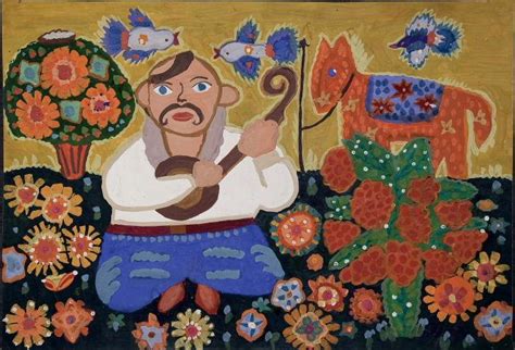 Kozak Mamay Folk Painting