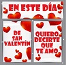 Imágenes de San Valentin, tarjetas con frases de amor para el 14 de Febrero