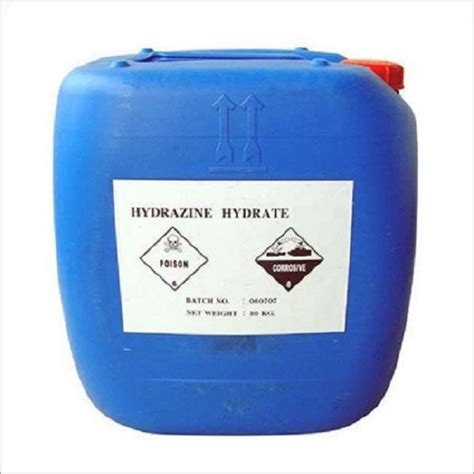 Hydrazine Hydrate 80 50 Kg Hdpe Can At Rs 280kg In Dombivli Id