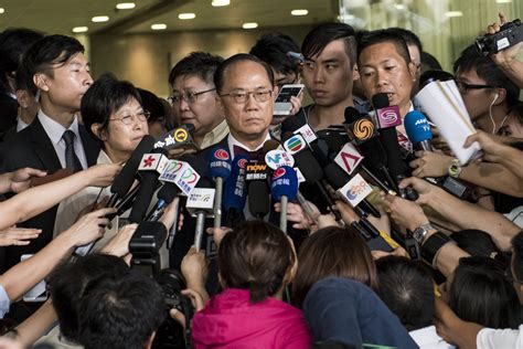 Former Hong Kong Leader Is Charged With Misconduct The New York Times