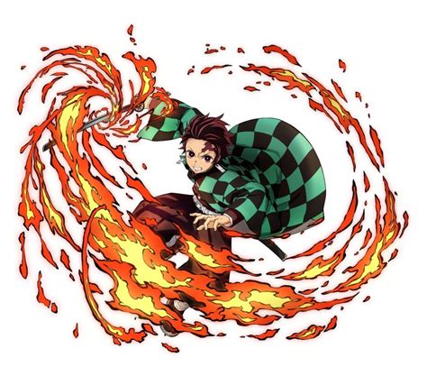 Kamado Tanjirou Kimetsu No Yaiba Kimetsu No Yaiba Hinokami Keppuutan