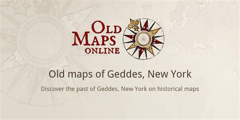 Old Maps Of Town Of Geddes