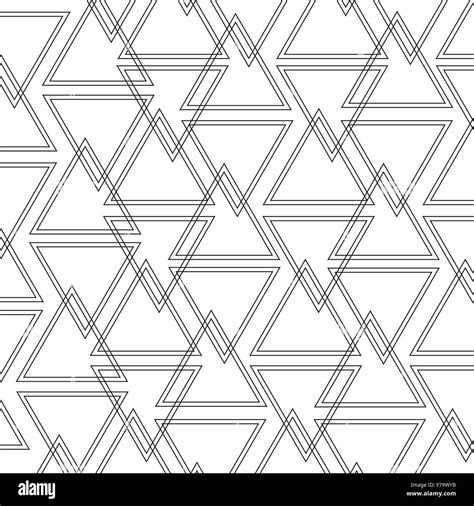 Triangle Outline Pattern Background High Resolution Stock Photography