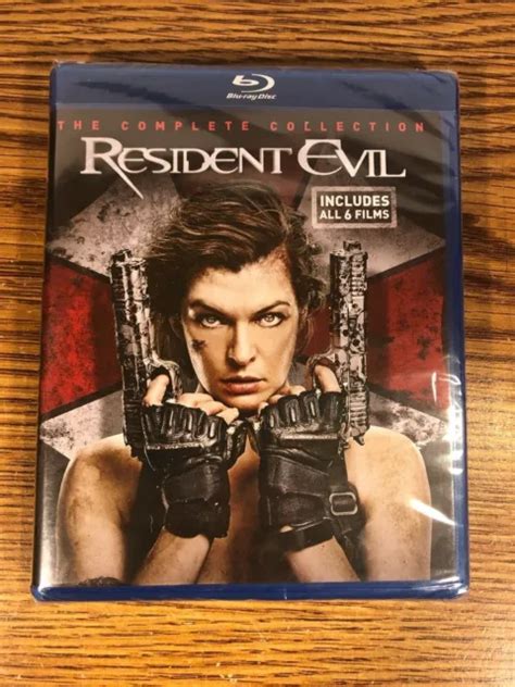 resident evil complete collection 1 2 3 4 5 6 film blu ray set horror new sealed 39 99 picclick