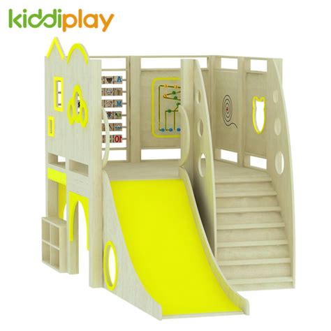 Wooden Indoor Playground For Slide Set Buy Wooden Indoor Playground