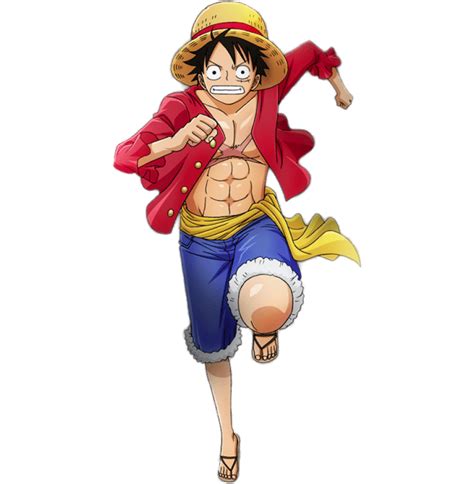 Download and use them in your website, document or presentation. Check out this transparent One Piece Monkey D Luffy running PNG image