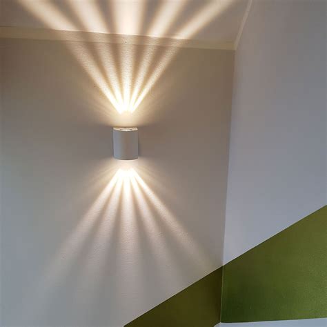 Hängeleuchten & hängelampen deckenleuchten deckenspots. Baleno LED-Wandleuchte für Aussen und Innen / Weiss ...
