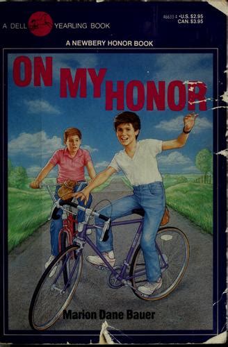 On My Honor By Marion Dane Bauer Open Library