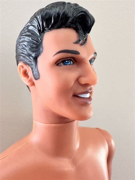 Barbie Loves Elvis Presley Articulated Ken NUDE Doll Jointed Male Body