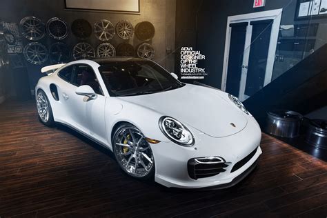 Stylish Transformation Of White Porsche 911 Turbo S — Gallery