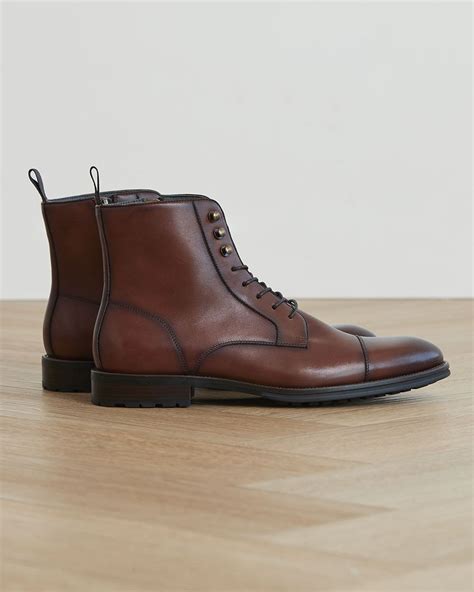 Steve Madden Tm Daylon Tan Leather Boots Rw Co