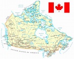 Map Canada