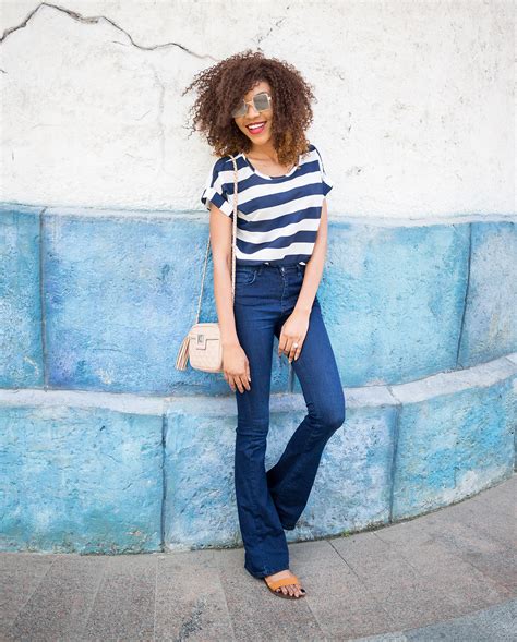 Bold Stripes Outfit Casual Style