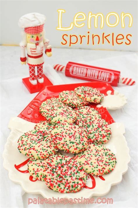 It's definitely my favourite time of year, particularly for food. Lemon Sprinkles | Cookies recipes christmas, Holiday ...