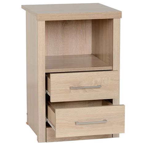 We're here to help outfit any space. Lisbon 2 Drawer 1 Shelf Bedside Table | Beautiful ...