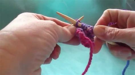 Twisted, dropped, and incomplete stitches. Knit Quit Knitting Kits - Part 3 - Knitting two stitches ...