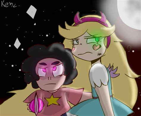 Steven Universe And Star Butterfly Crossover By Zorayaforget123 On