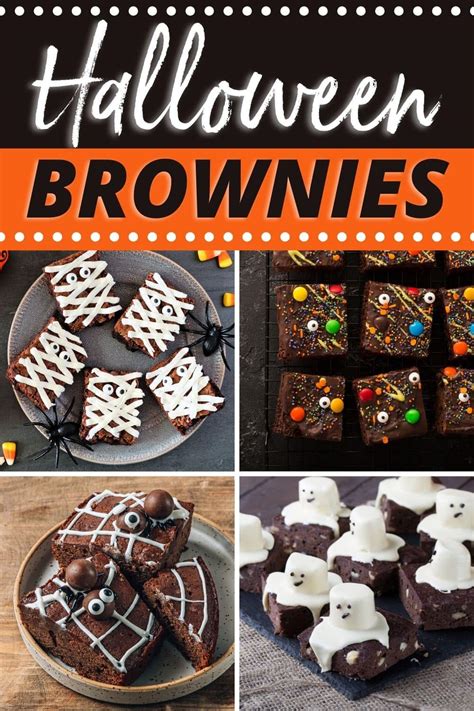 17 Brownies Fáciles De Halloween Ideas De Postres Espeluznantes